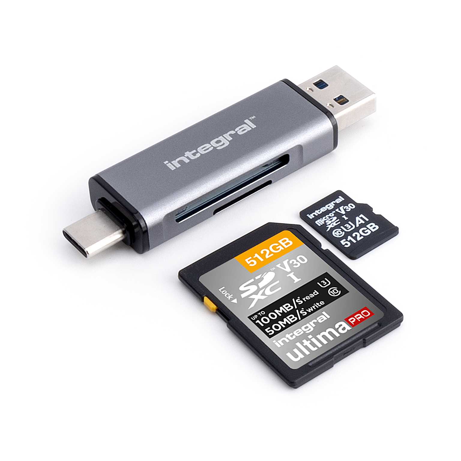An SD card and card slot